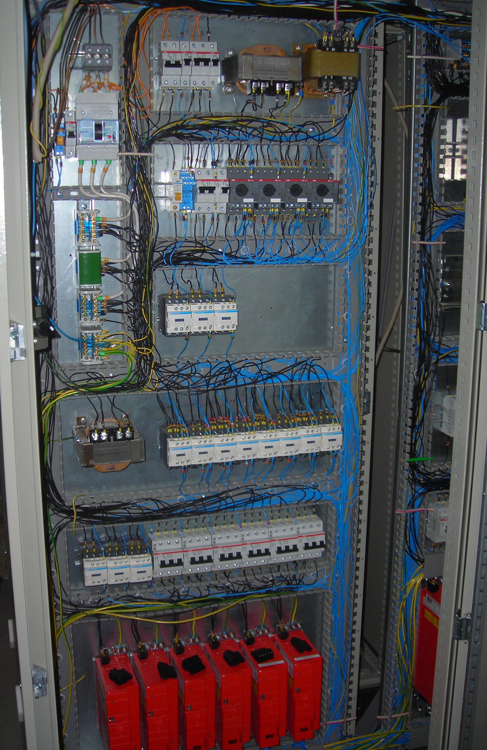 Шкаф управления технологическими процессами АСУ ТП